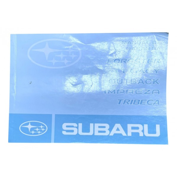 Manual Proprietário Subaru Impreza 2.0 Hatch H4 2008