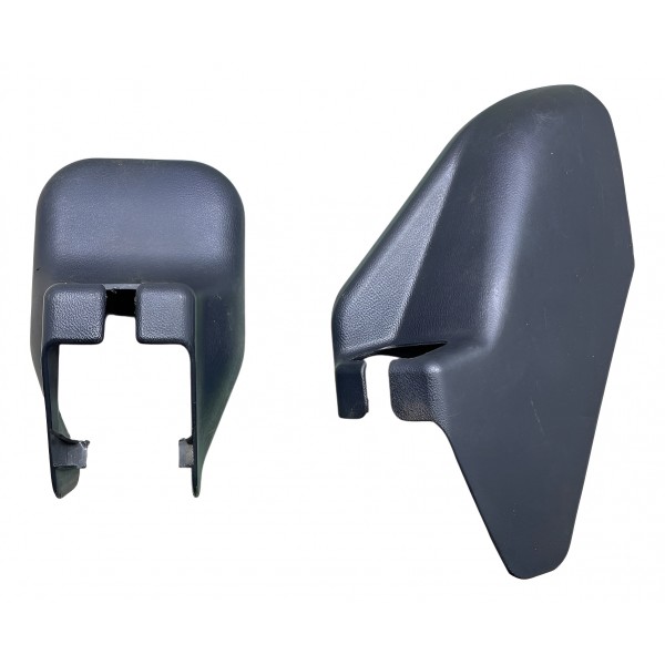 Par Acabamento Trilho Traseiro Banco Motorista Impreza 2008 Preto