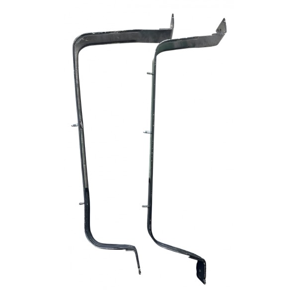 Par Cinta Fixação Tanque Combustivel Cruze Hatch Ltz 1.4 18 Preto