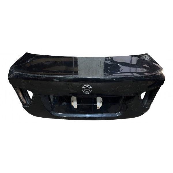 Tampa Traseira Porta Malas Bmw 320i 2.0 E90 Aspirada 2007 Preto
