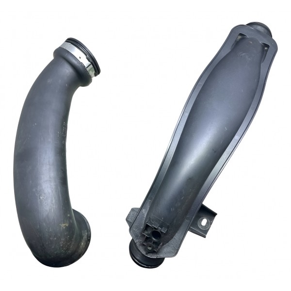 Par Duto Intercooler Corpo Borboleta Citroen Ds3 1.6 Thp 14 Preto