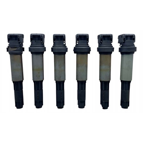 Jogo Bobina Iguinicao 6un Bmw 530i E60 3.0 2004