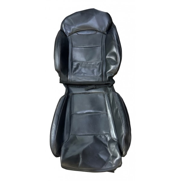 Par Capa Couro Banco Dianteiro  Motorista Azera 3.0 Gdi 2020 Preto