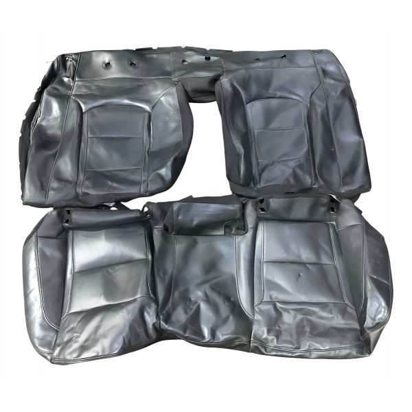 Par Capa Couro Original Banco Traseiro Azera 3.0 V6 Gdi 2020 Preto