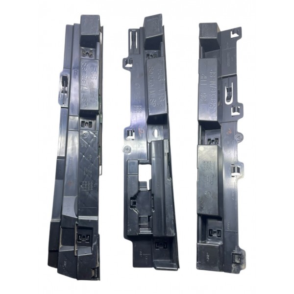 Jogo Suporte Saia Spoiler Esquerdo Bmw 430i F36 2.0 2017 Preto