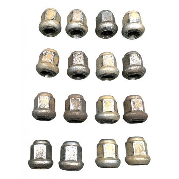 Jogo Porca Roda 16 Un Caoa Chery Qq 1.1 16v 2012