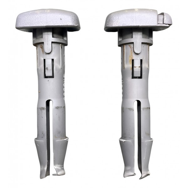 Par Guia Encosto Cabeça Banco Traseiro Chery Qq 1.1 2012