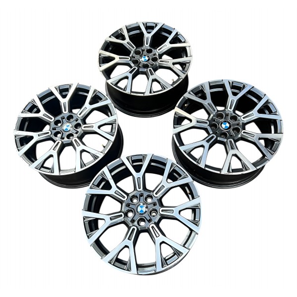 Jogo Roda Aro 19 Bmw X1 2.0 Sdrive20i X-line 22 (1 Trincada)