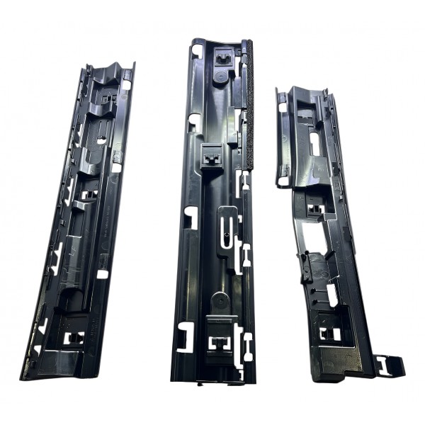 Jogo Suporte Saia Spoiler Esquerdo Bmw X1 2.0 X-line 2022 Preto