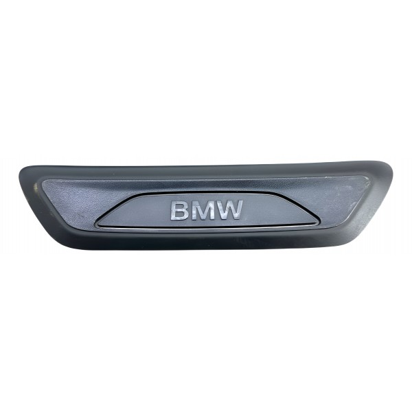 Soleira Externa Porta Traseira Esquerda Bmw X1 2.0 X-line 22 Preto