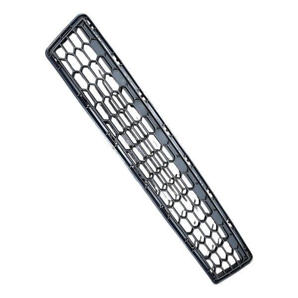 Grade Central Parachoque Dianteiro Bmw X3 3.0 35i N55 2013 Preto