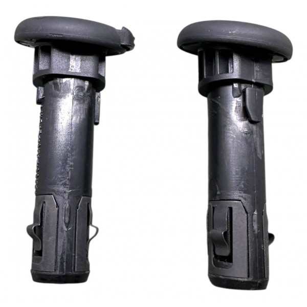 Par Guia Encosto Cabeça Banco Traseiro Azera 3.0 20 Preto