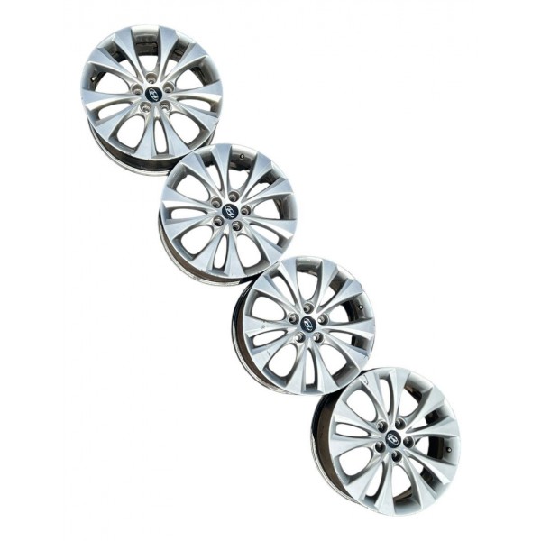 Jogo Roda Aro 18 Azera 3.0 2 2014 Prateado