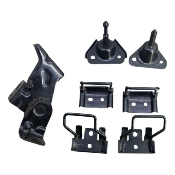 Kit Suporte Banco Traseiro Azera 3.0 2013 Preto