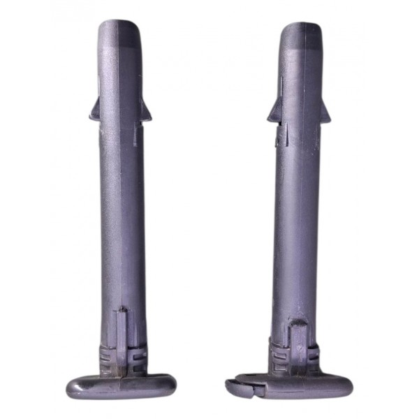 Par Guia Encosto Cabeça Banco Traseiro Azera 3.0 2013 Preto