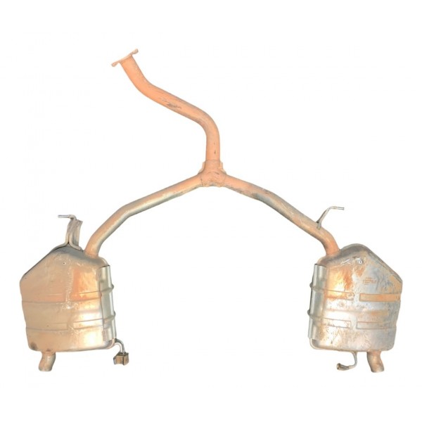 Par Abafador Escapamento Traseiro Azera 1.0 2014