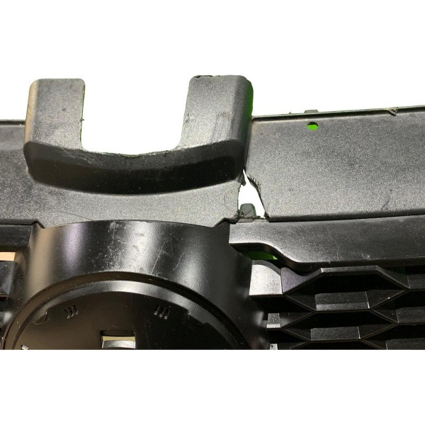 Grade Superior Parachoque Dianteiro Vw Golf Gti 2.0 2015 Preto Fosco