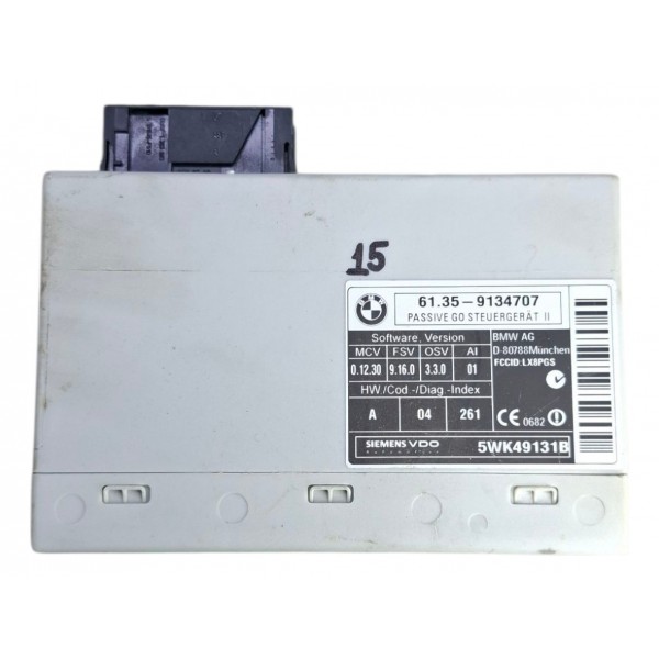 Módulo Chave Presença Keyless Bmw X6 Xdrive 50i 4.4 2012