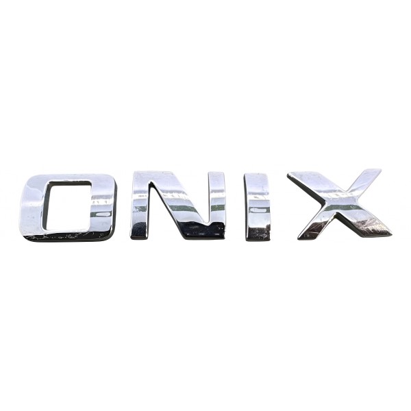 Emblema Traseiro Onix Gm Onix Hatch Lt 1.0 Turbo 2020