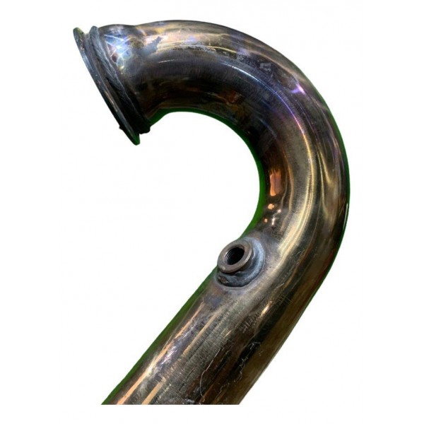 Down Pipe Nova Race Inox Vw Golf Gti 2.0 2015 Ferrugem