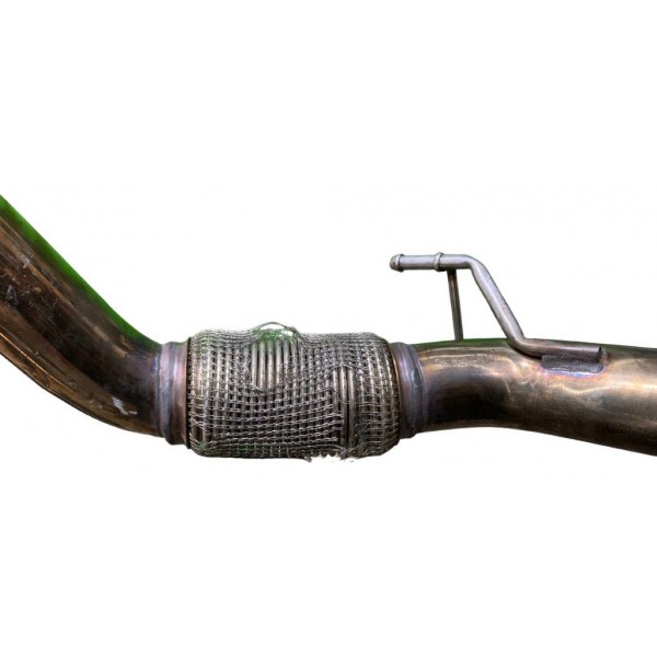 Down Pipe Nova Race Inox Vw Golf Gti 2.0 2015 Ferrugem