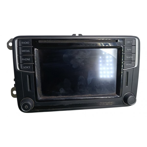 Central Multimídia Som Mib 2 Jetta 2.0 Tsi 211 Highline 2016 Preto