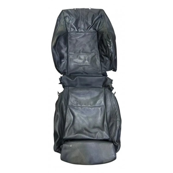 Par Capa Couro Banco Motorista Bmw X3 3.0 Xdrive35i N55 2013 Preto