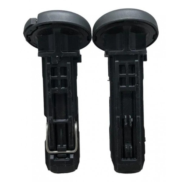 Par Guia Encosto Cabeça Banco Traseiro Vw Up Tsi 2017 Preto