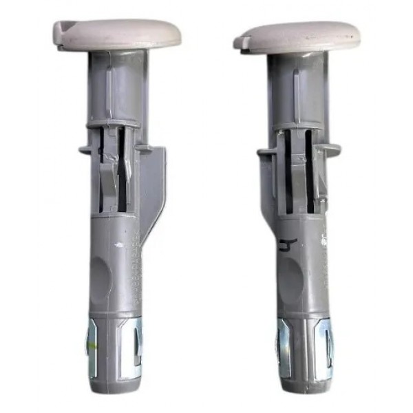 Par Guia Encosto Cabeça Banco Traseiro Cruze Sedã Ltz 1.4 19