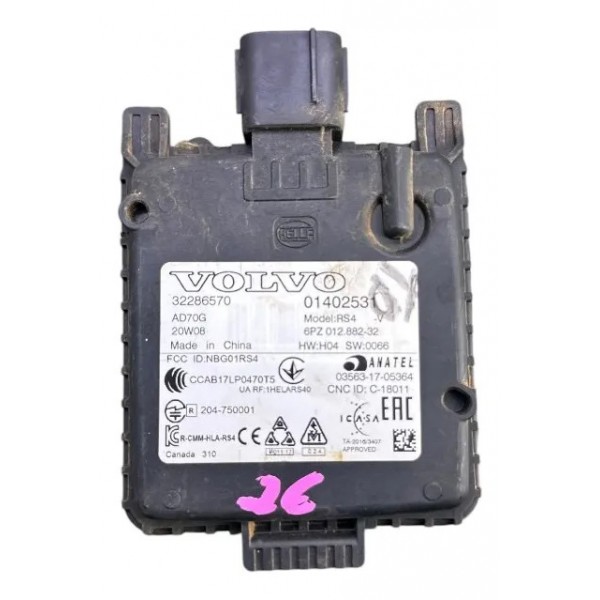 Modulo Sensor Ponto Cego Esquerdo Volvo Xc90 T6 2.0 2020