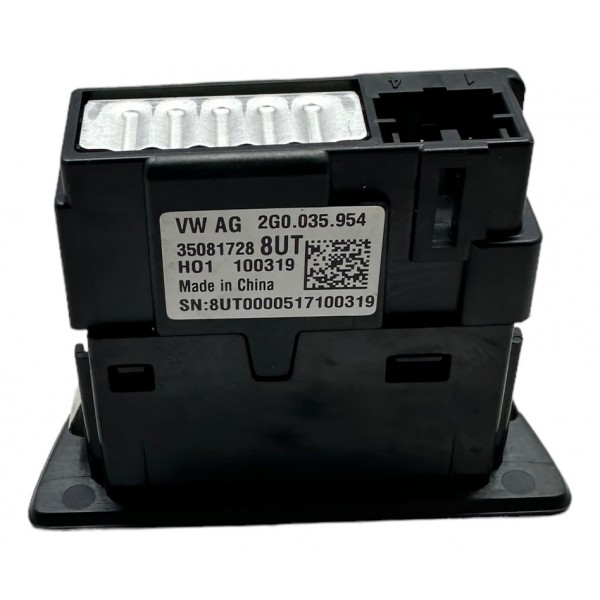 Par Tomada Usb Traseira Console Central T Cross 1.4 Tsi 2020