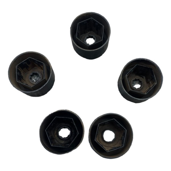 Kit Capa Parafuso Roda 5 Un Vw T Cross 1.4 Tsi 2020