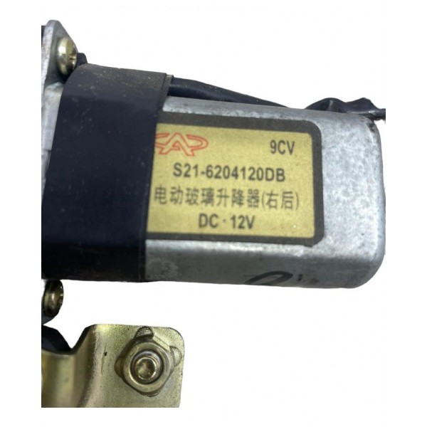 Maquina Vidro Eletrico Traseiro Direito Chery Qq 1.1 2014