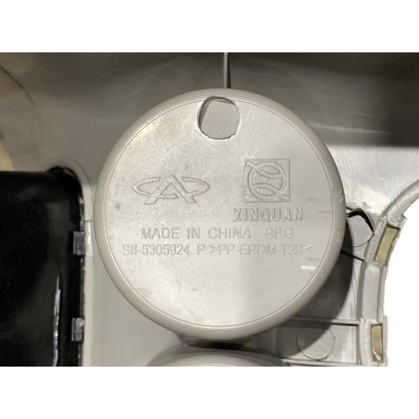 Console Central Cinza Claro Caoa Chery Qq 1.1 Mpfi 16v 2014