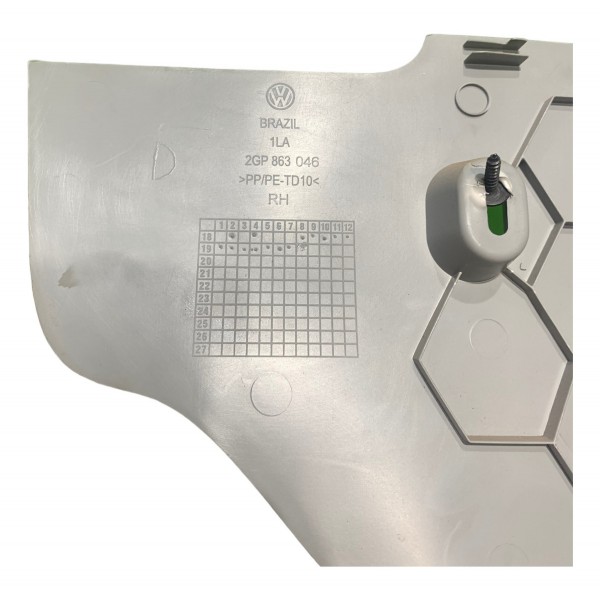 Acabamento Lateral Console Central Direito T Cross Tsi 2020