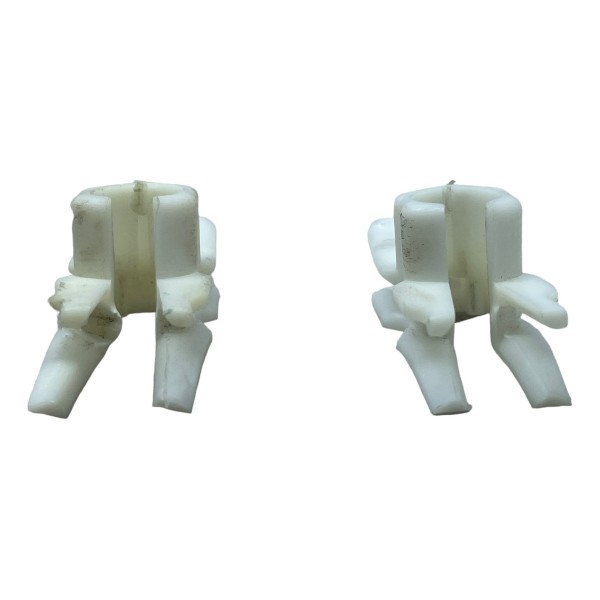 Par Guia Trava Encosto Banco Traseiro Vw Golf Gti 2.0 2015 Preto