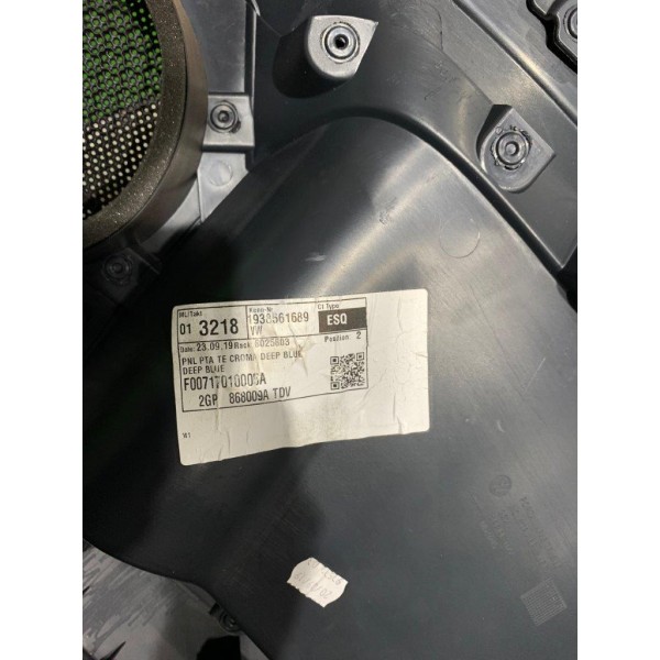 Forro Porta Traseiro Esquerdo Vw T Cross 1.4 Tsi 2020