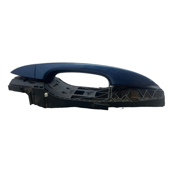 Maçaneta Externa Traseira Esquerda Vw T Cross 1.4 Tsi 2020 Azul Traseira