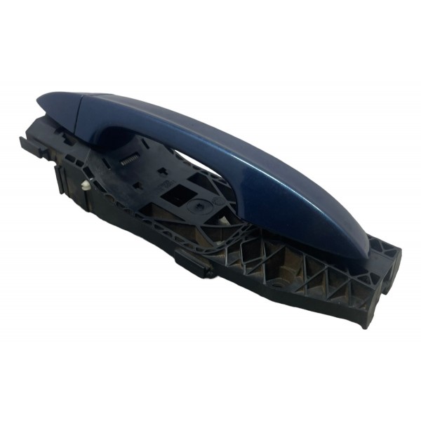 Maçaneta Externa Traseira Esquerda Vw T Cross 1.4 Tsi 2020 Azul Traseira