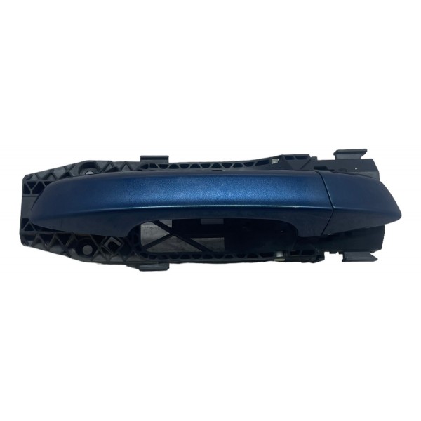 Maçaneta Externa Traseira Direita Vw T Cross 1.4 Tsi 2020 Azul Traseira