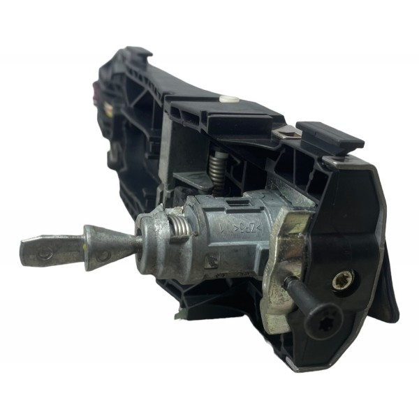 Maçaneta Externa Dianteira Esquerda Vw T Cross 1.4 Tsi 2020 Azul Dianteira