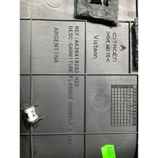 Moldura Esquerdo Console Central C4 Lounge 1.6 Thp 2017