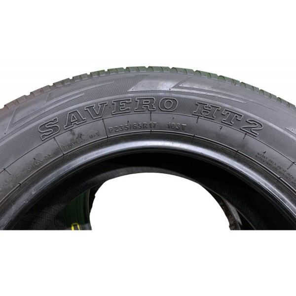 Par Pneu Gt Radial Savero Ht2 235/65 Aro 17 Otimo Estado