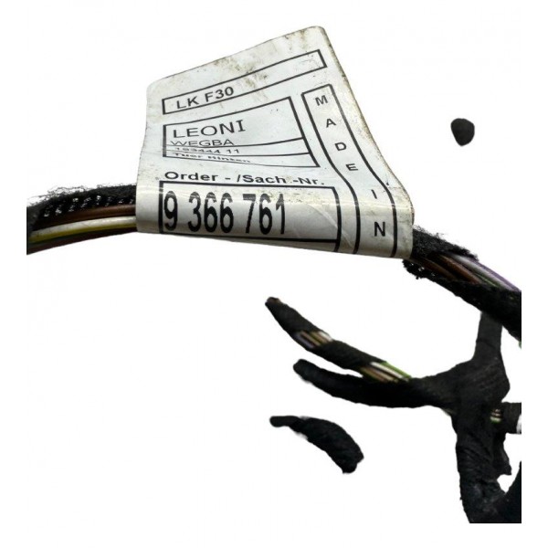 Chicote Porta Traseira Esquerda Bmw 320i 2.0 2016