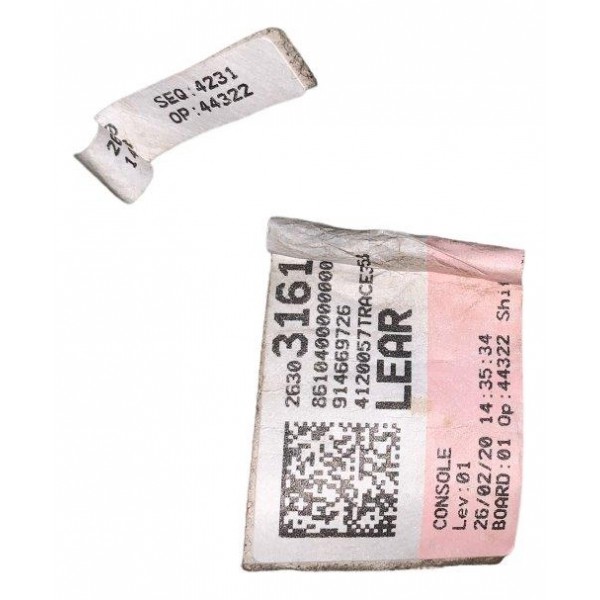 Chicote Console Central Onix Hatch Ltz 1.0 20