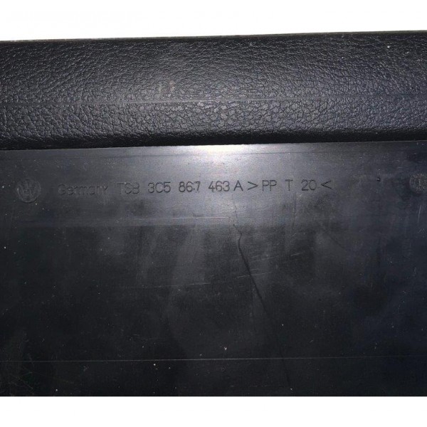 Acabamento Porta Objetos Porta Malas Vw Passat 2.0 Tsi 2011 Preto