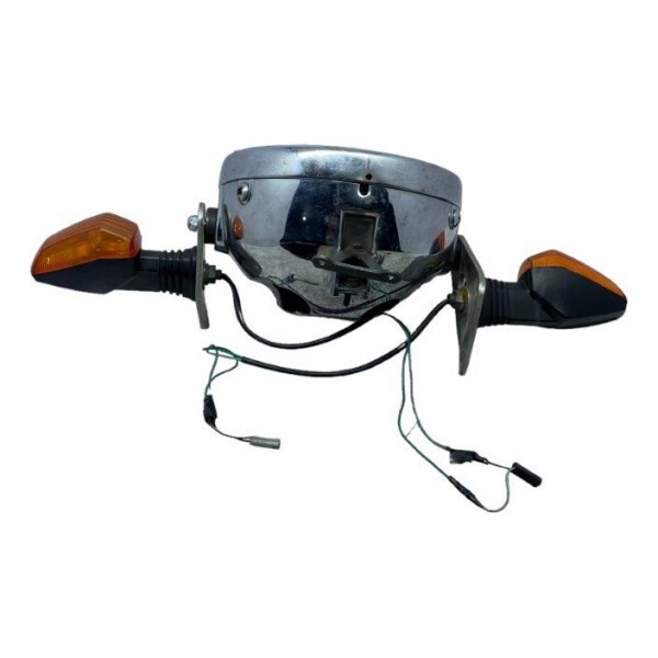 Farol Dianteiro Suporte E Par Seta Suzuki Bandit N 1200 2003 Dianteiro