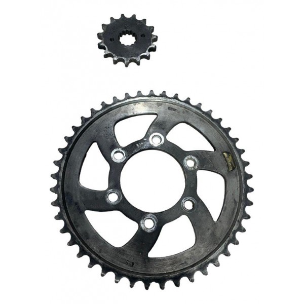 Kit Relação Corrente Coroa Pinhão Suzuki Bandit N 1200 2003