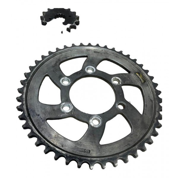 Kit Relação Corrente Coroa Pinhão Suzuki Bandit N 1200 2003