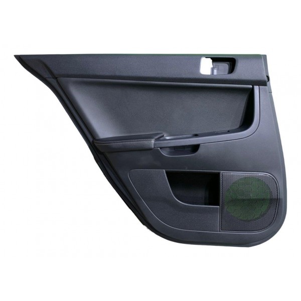 Forro Porta Traseiro Esquerdo Lancer Evolution X 2.0 2011 Preto